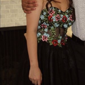 Blondie nites corset dress.